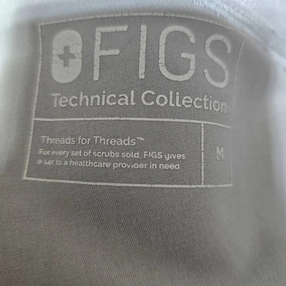Figs Zamora Cement Joggers Scrub Pants Medium Nurse CNA Veterinarian Doctor